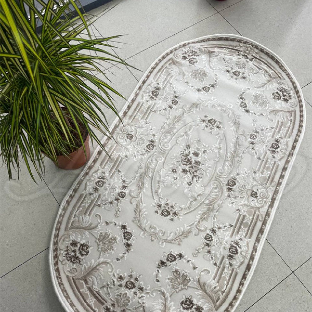 Килим Everest 3320C Brown/Cream (o) - 200х290