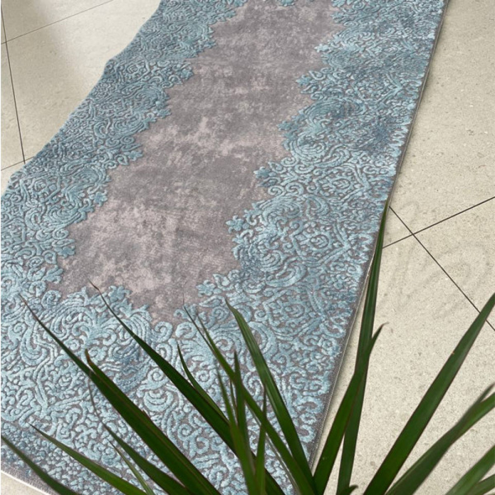 Килим Everest 3358V Grey/Blue - 80х150