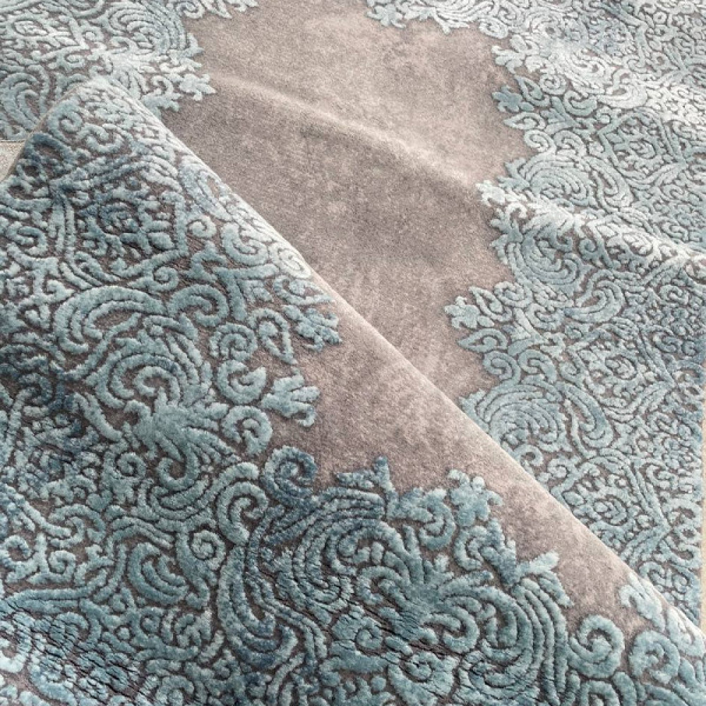 Килим Everest 3358V Grey/Blue - 80х150