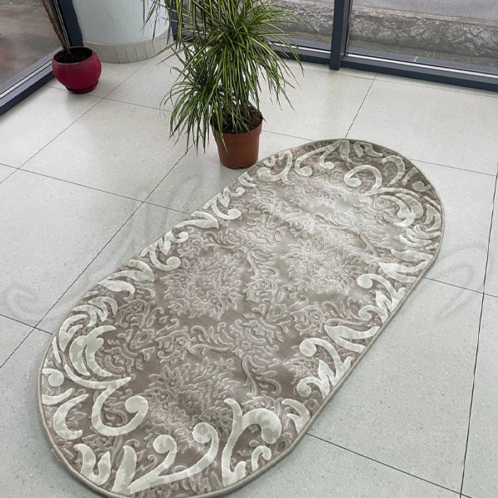 Килим Velvet 3801B Vizon/Beige (o) - 80х150
