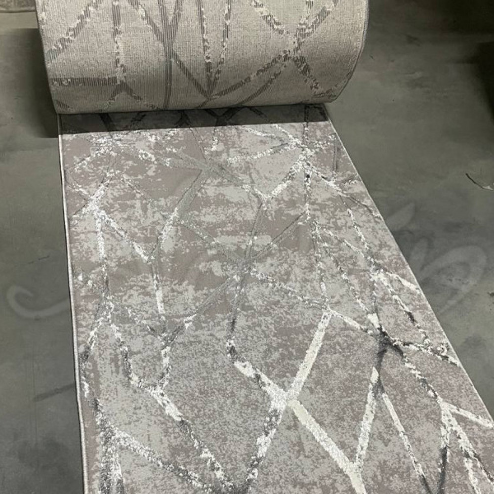 Доріжка Jasmine 1.0м 8557A Grey