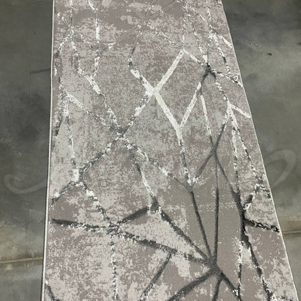 Доріжка Jasmine 1.0м 8557A Grey