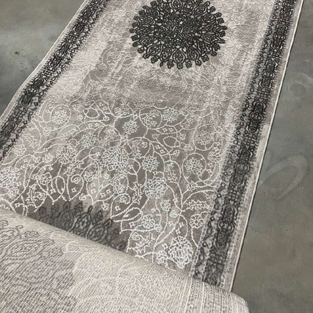 Доріжка Jasmine 1.5м 8676A Grey