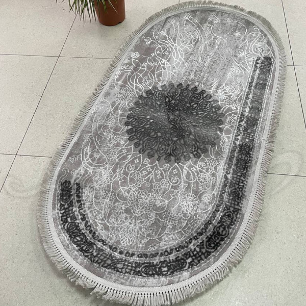 Килим Jasmine 8676A (o) Grey - 60х110