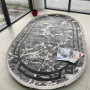 Килим Jasmine 8875B (o) Grey - 80х150 Килим Jasmine 8875B (o) Grey - 80х150