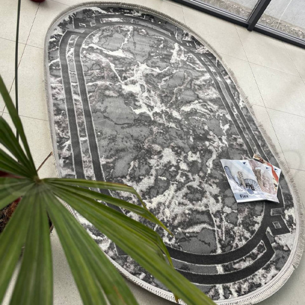 Килим Jasmine 8875B (o) Grey - 80х150