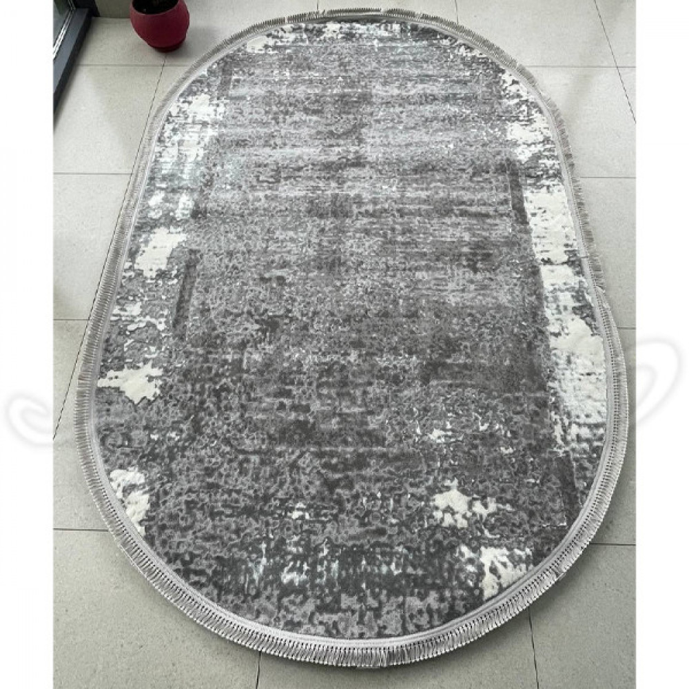 Килим Jasmine 8998B (o) Grey - 100х200