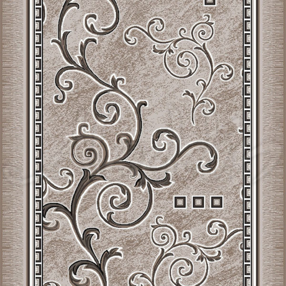 Доріжка Лоза 0.8м Brown/Beige