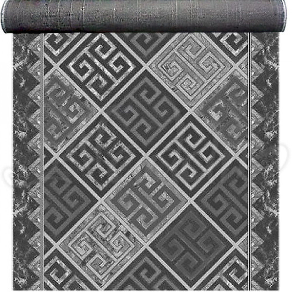 Доріжка Плитка 1.0м Grey/D.Grey