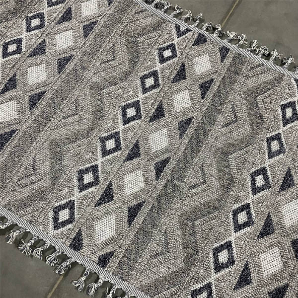 Килим Izmir 08278B Grey (o) - 80х150