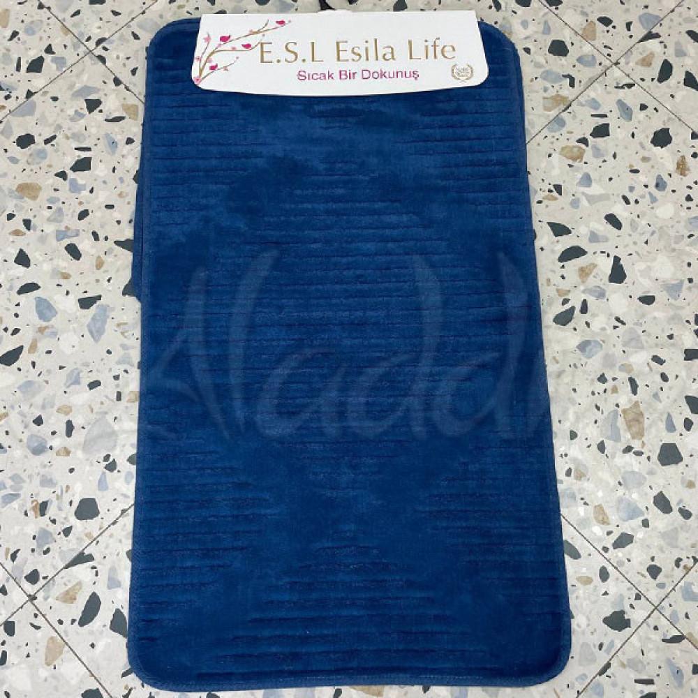 Набір котонових килимків Esila Life (100х60 см + 60х50 см) Blue