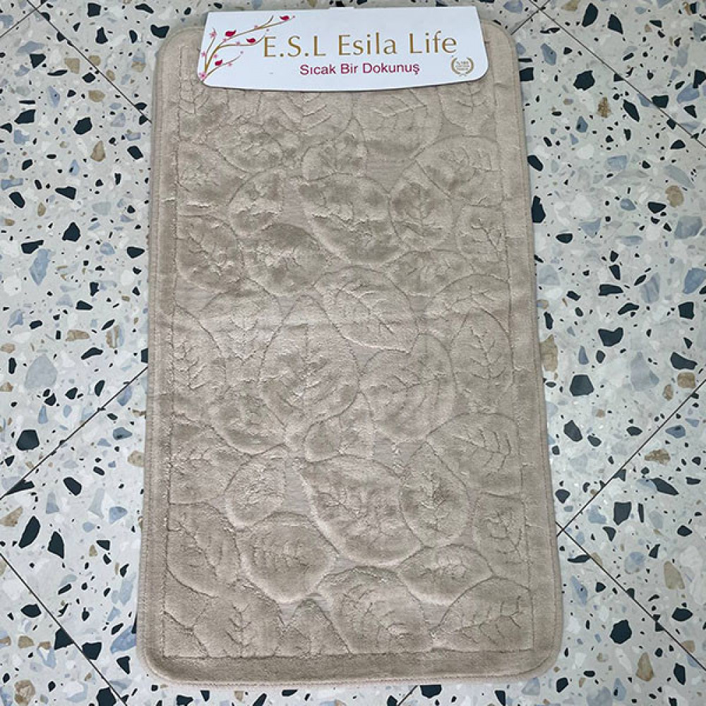 Набір котонових килимків Esila Life (100х60 см + 60х50 см) D.Beige