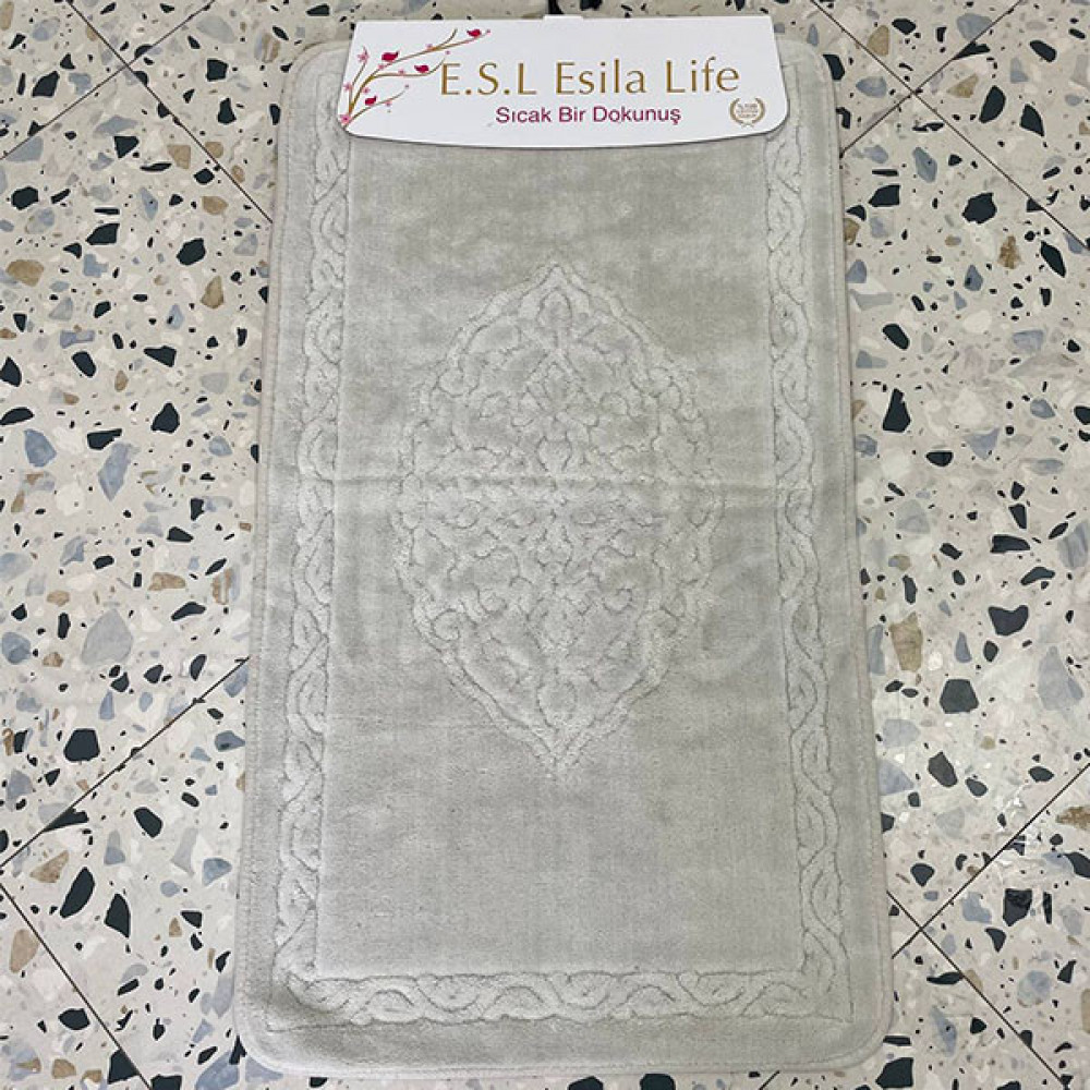 Набір котонових килимків Esila Life (100х60 см + 60х50 см) L.Grey