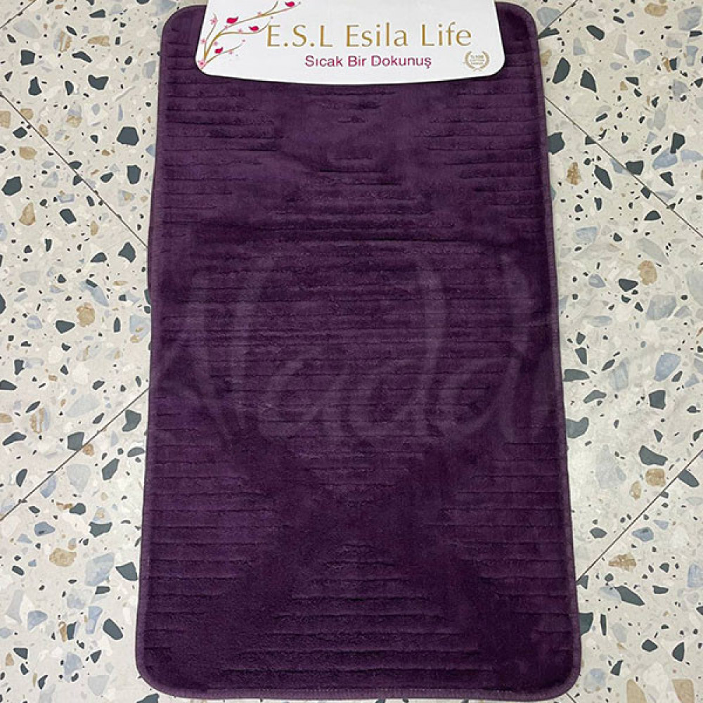 Набір котонових килимків Esila Life (100х60 см + 60х50 см) Purple
