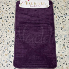 Набір котонових килимків Esila Life (100х60 см + 60х50 см) Purple