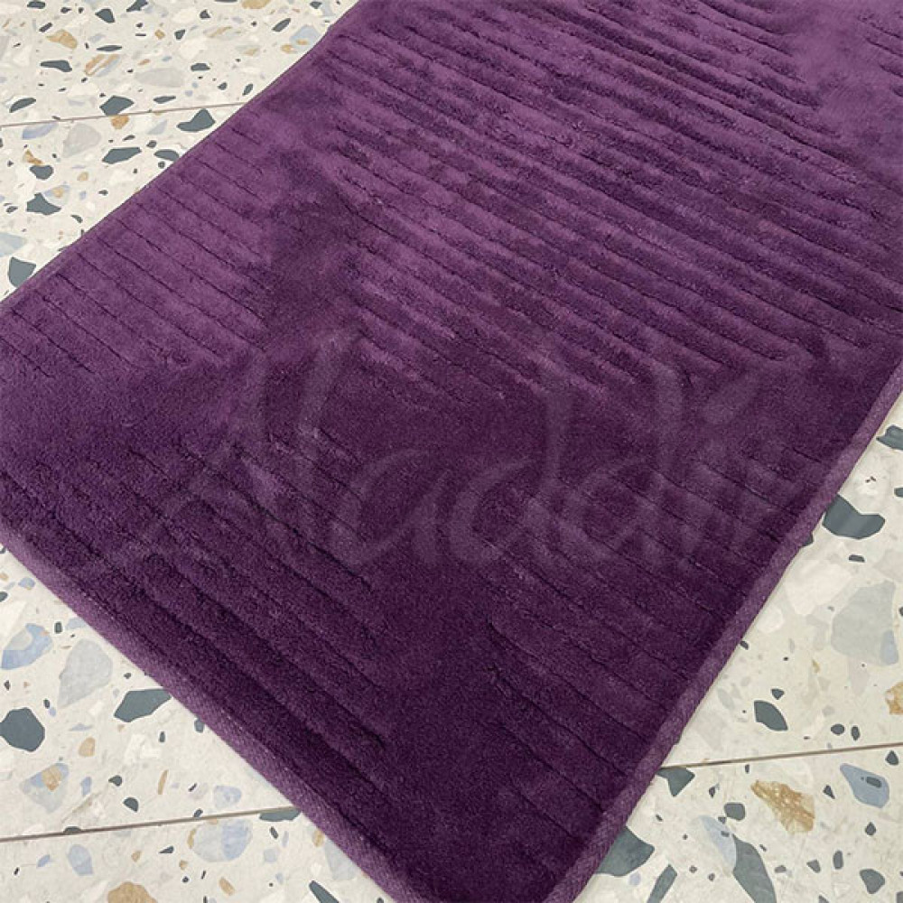 Набір котонових килимків Esila Life (100х60 см + 60х50 см) Purple