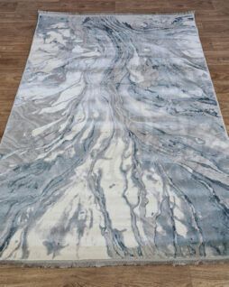 Килим Moda 5201A L.Blue/ D.Grey