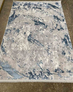 Килим Moda 4576 Blue / L.Grey